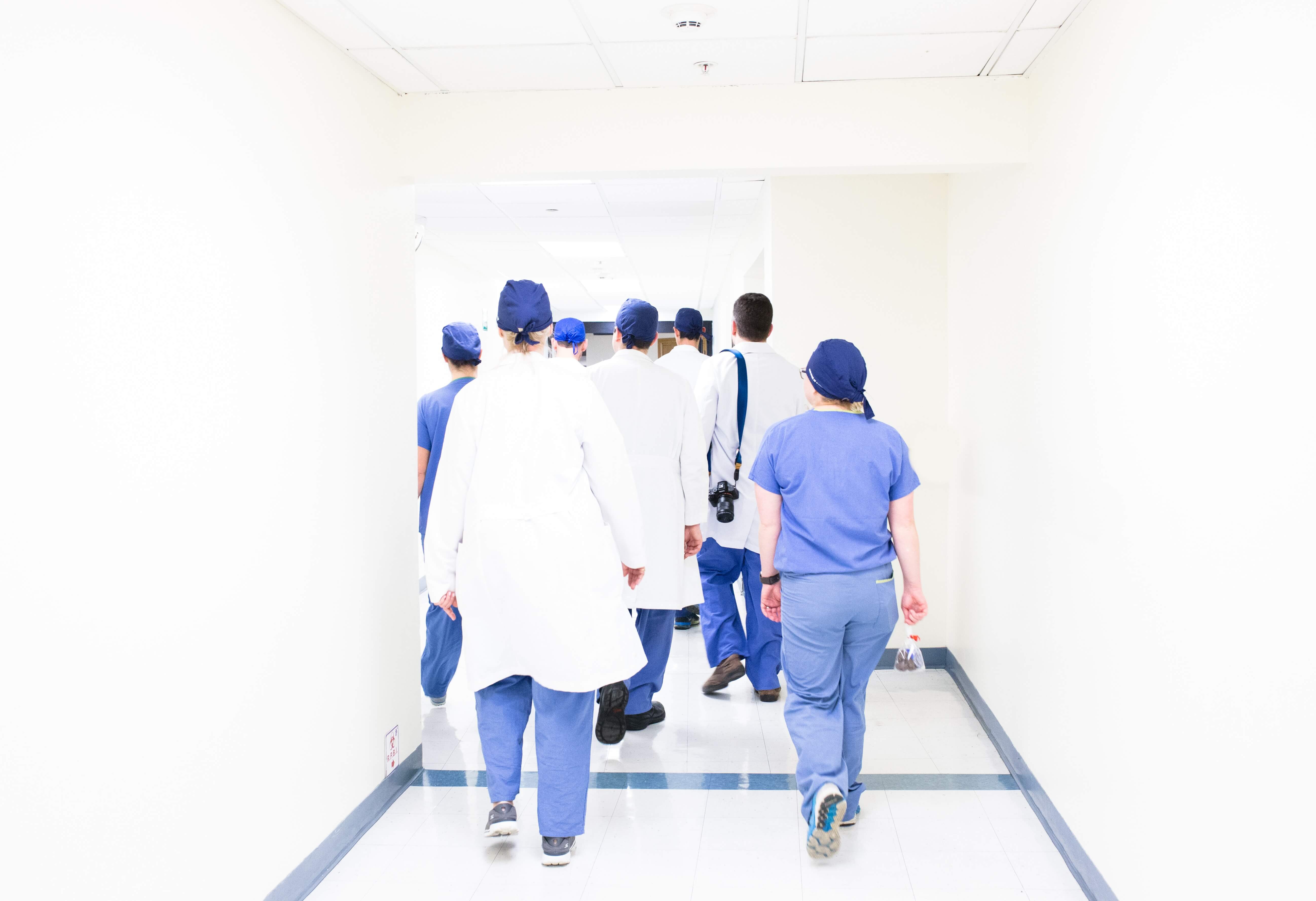 doctors in a hospital