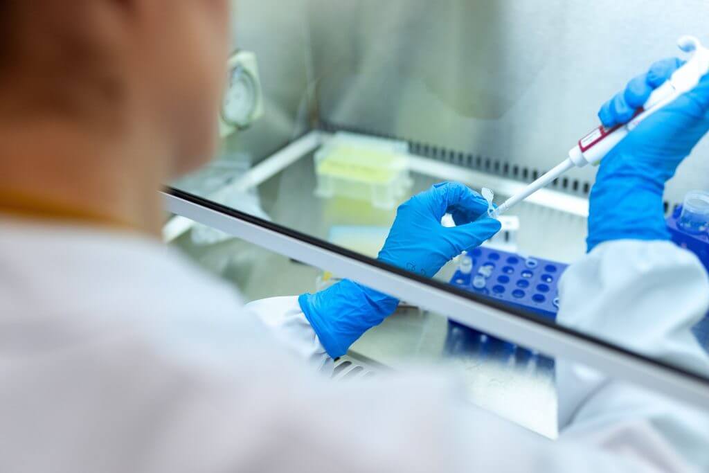 Scientist in a laboratory