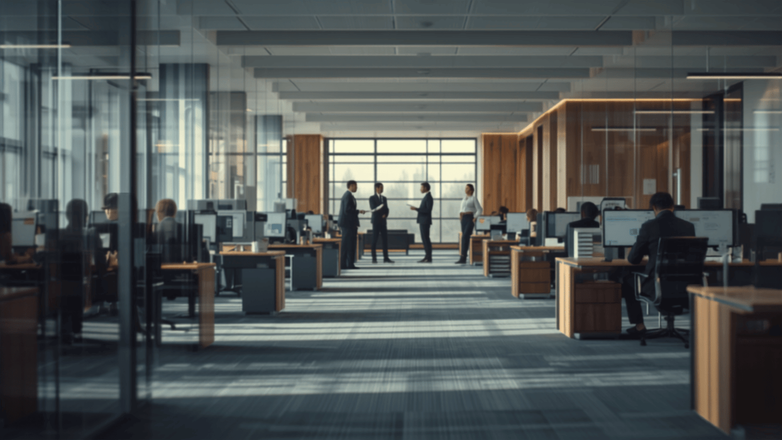 Australian office at work, representing organisations governing their use of artificial intelligence.