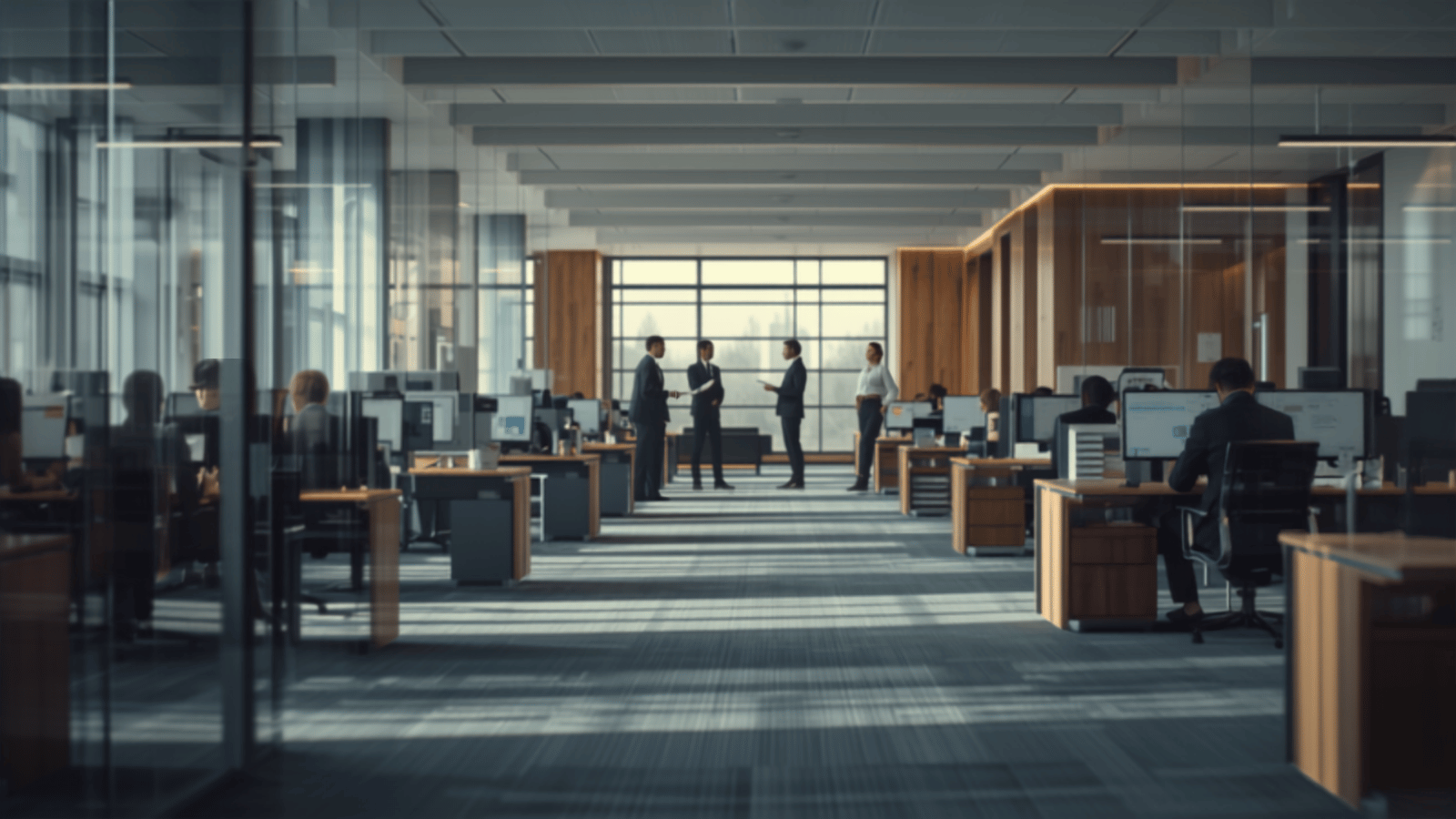 Australian office at work, representing organisations governing their use of artificial intelligence.