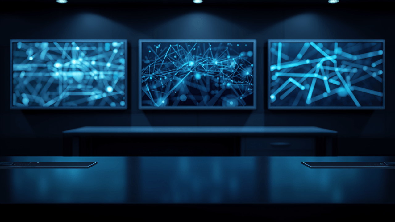 Security operations room monitoring critical infrastructure, illustrating FIRB and FOCI security compliance oversight