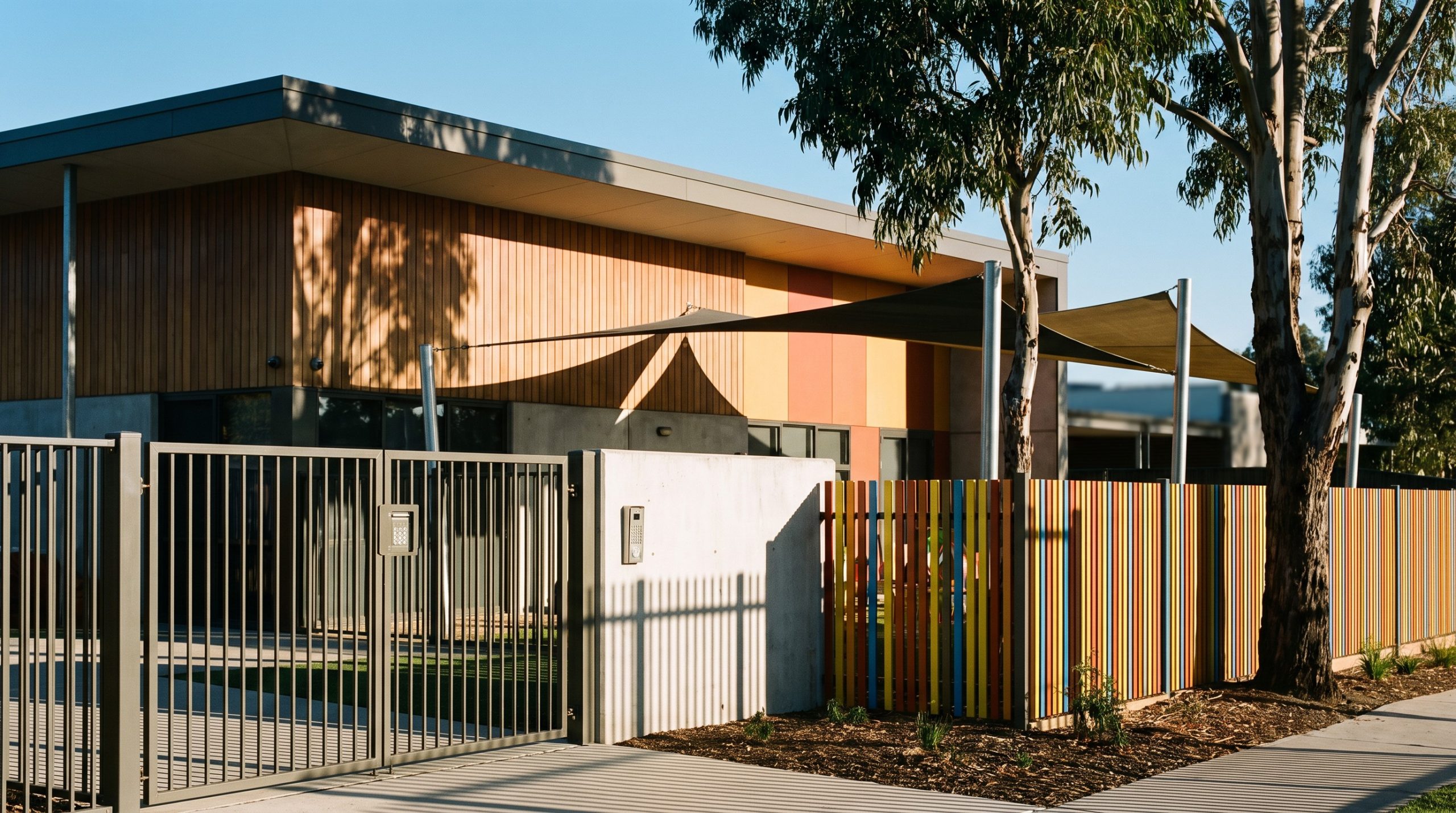 Early learning centre building, where childcare CCTV supports child safety alongside active supervision