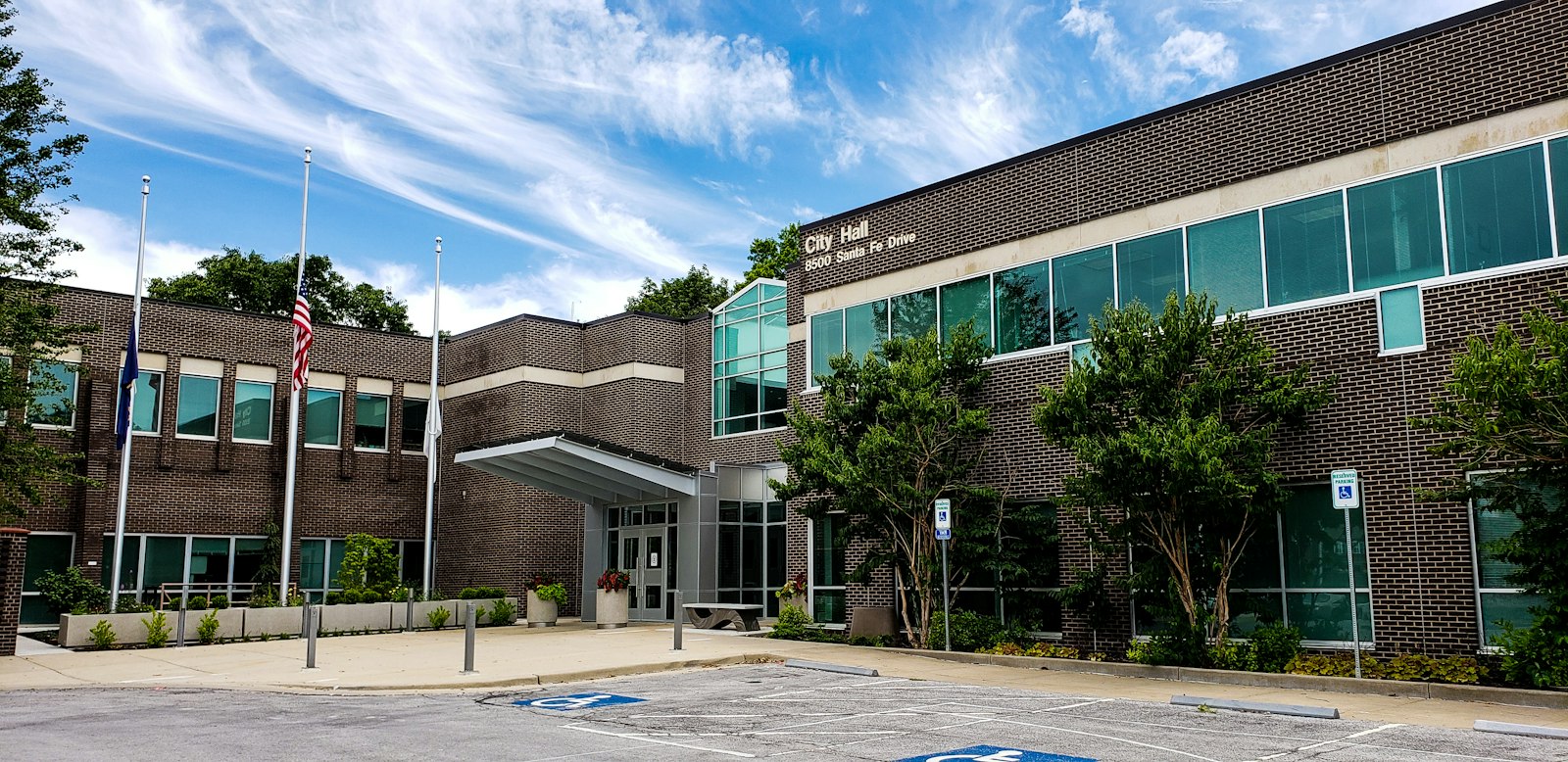 Council civic building, the kind of public place covered by a council CCTV program